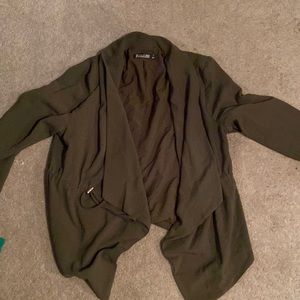Olive green blazer
